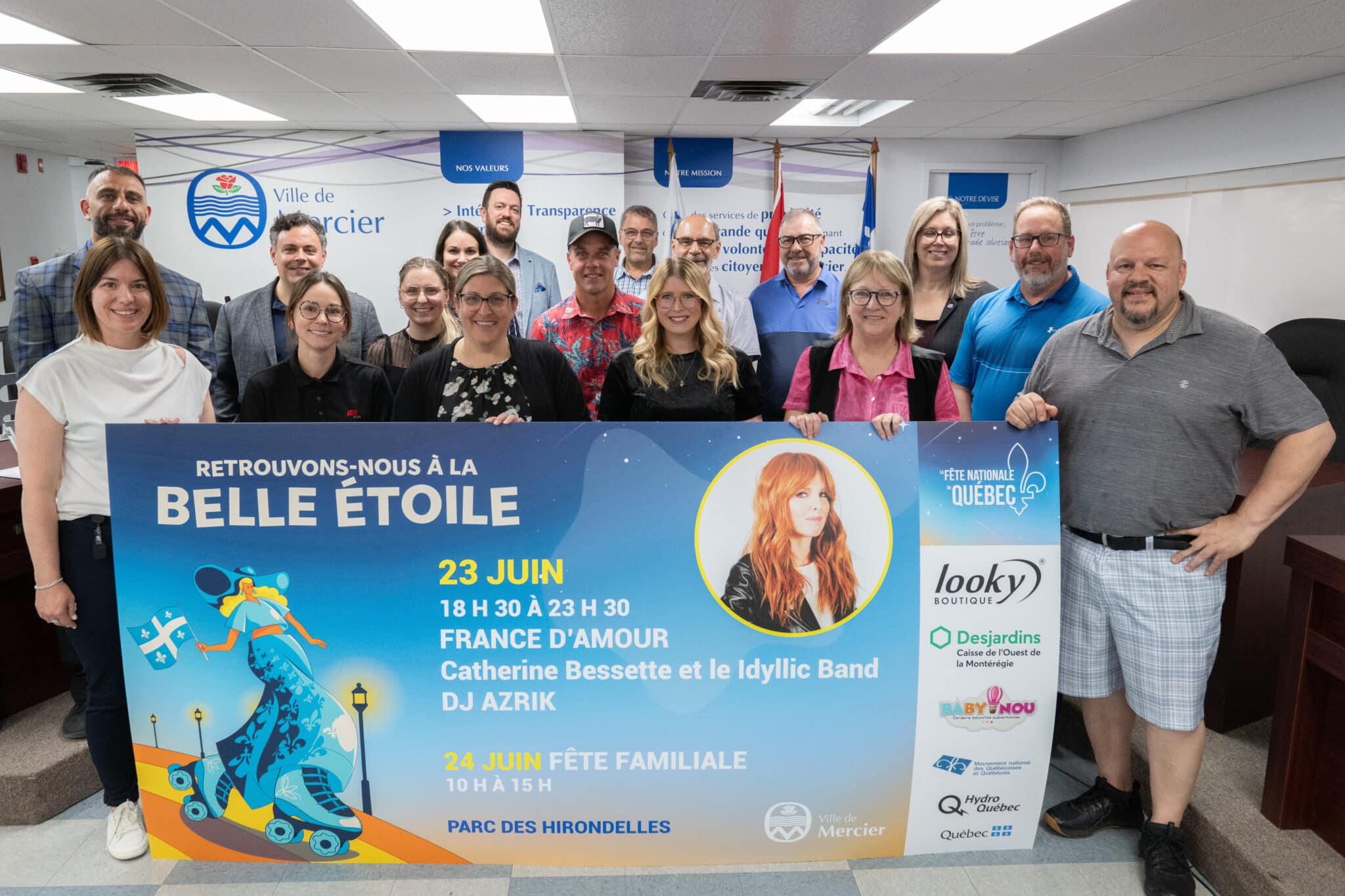 Fête nationale – France D’Amour et Catherine Bessette en spectacle à Mercier