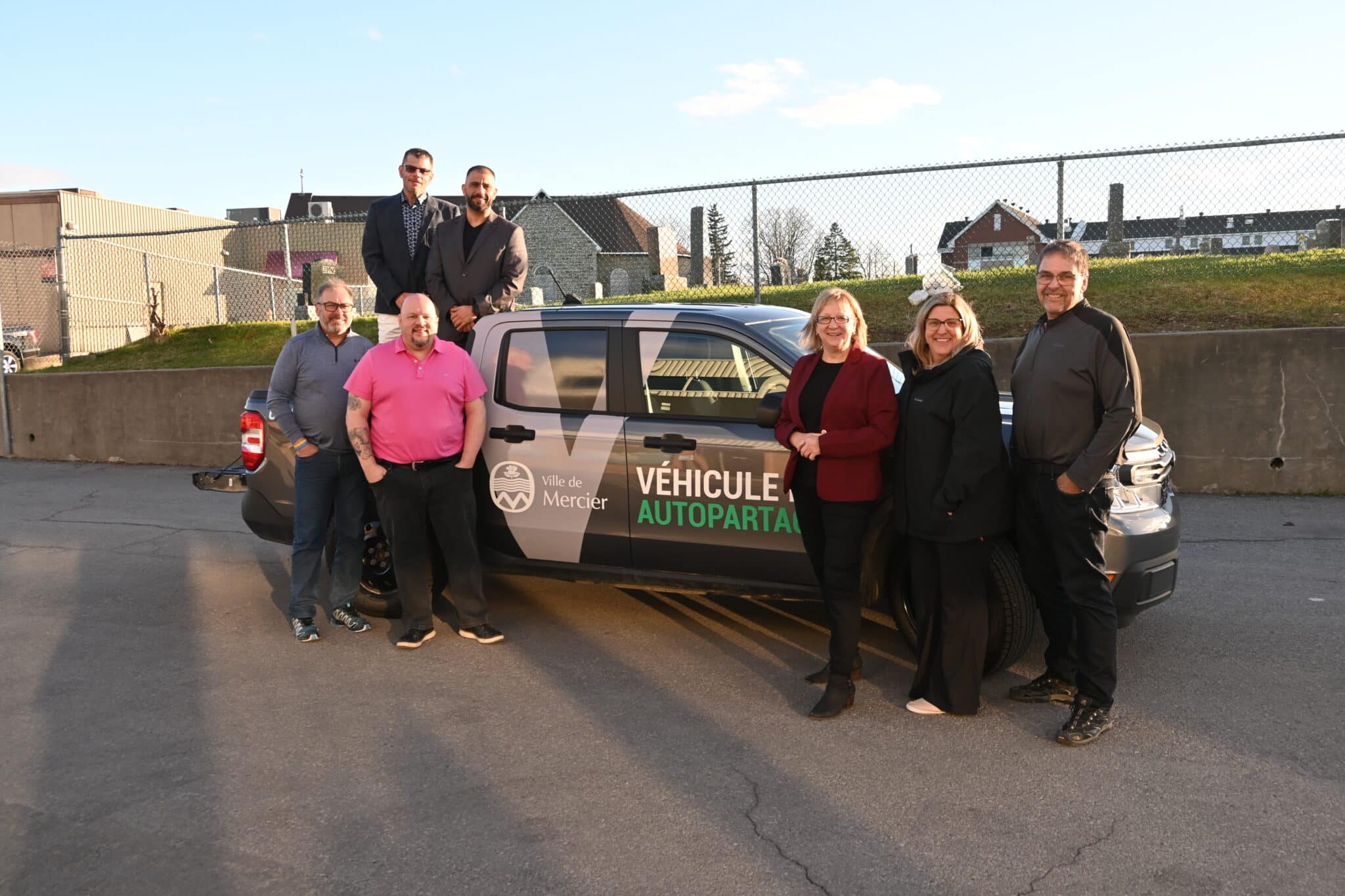 Programme d’autopartage SAUVéR à Mercier – Une camionnette maintenant disponible en autopartage
