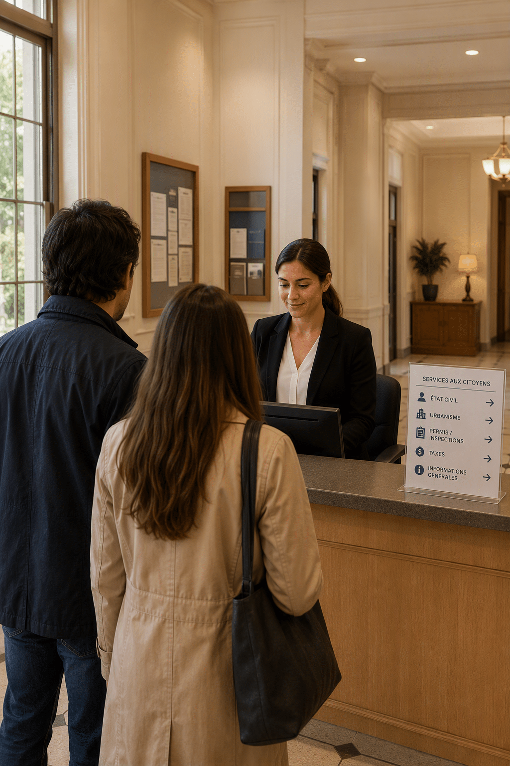 Réceptionniste et commis à la perception (remplacement)