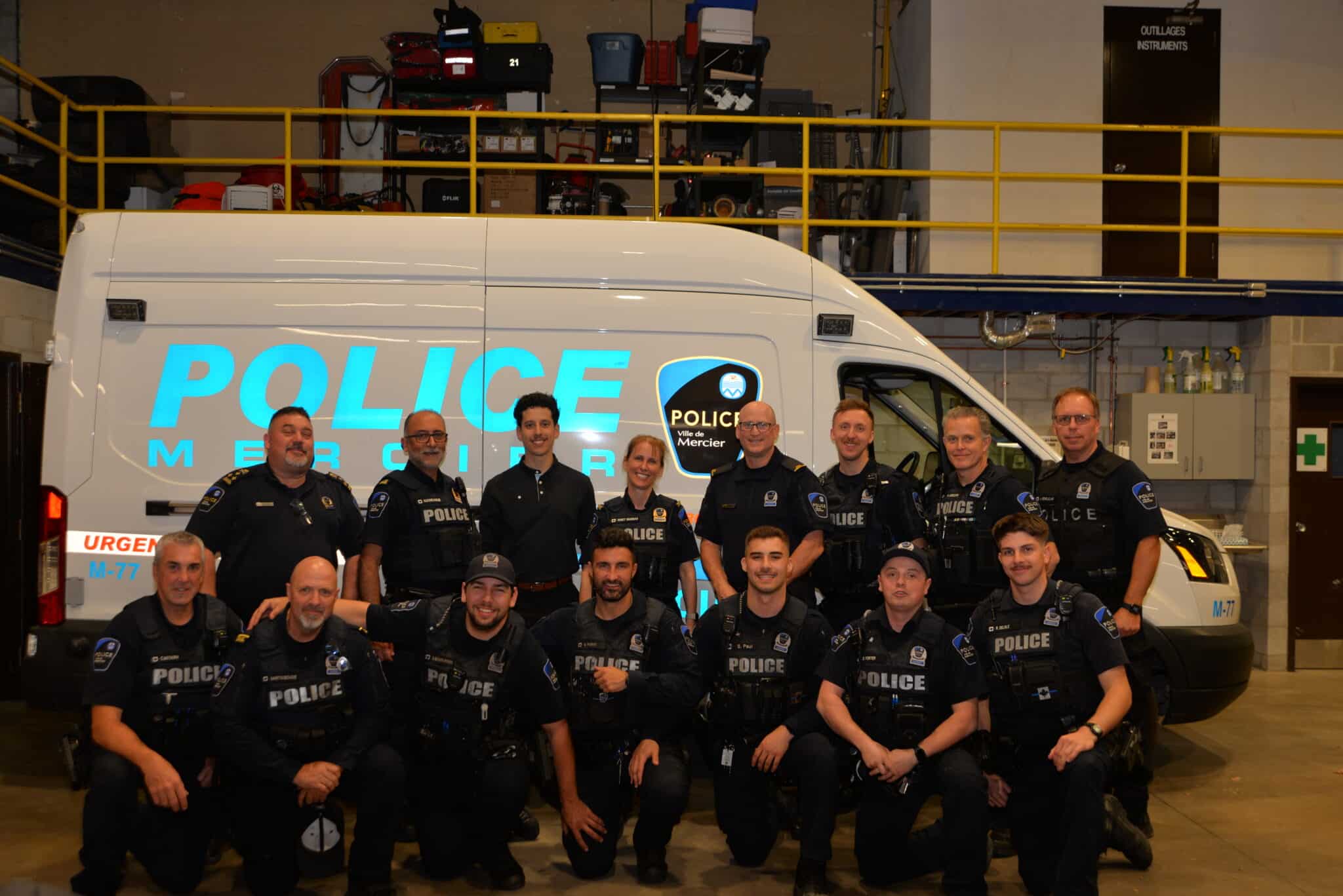 Le Service de police de la Ville de Mercier honoré pour l’excellence de son projet «Endroits accidentogènes »