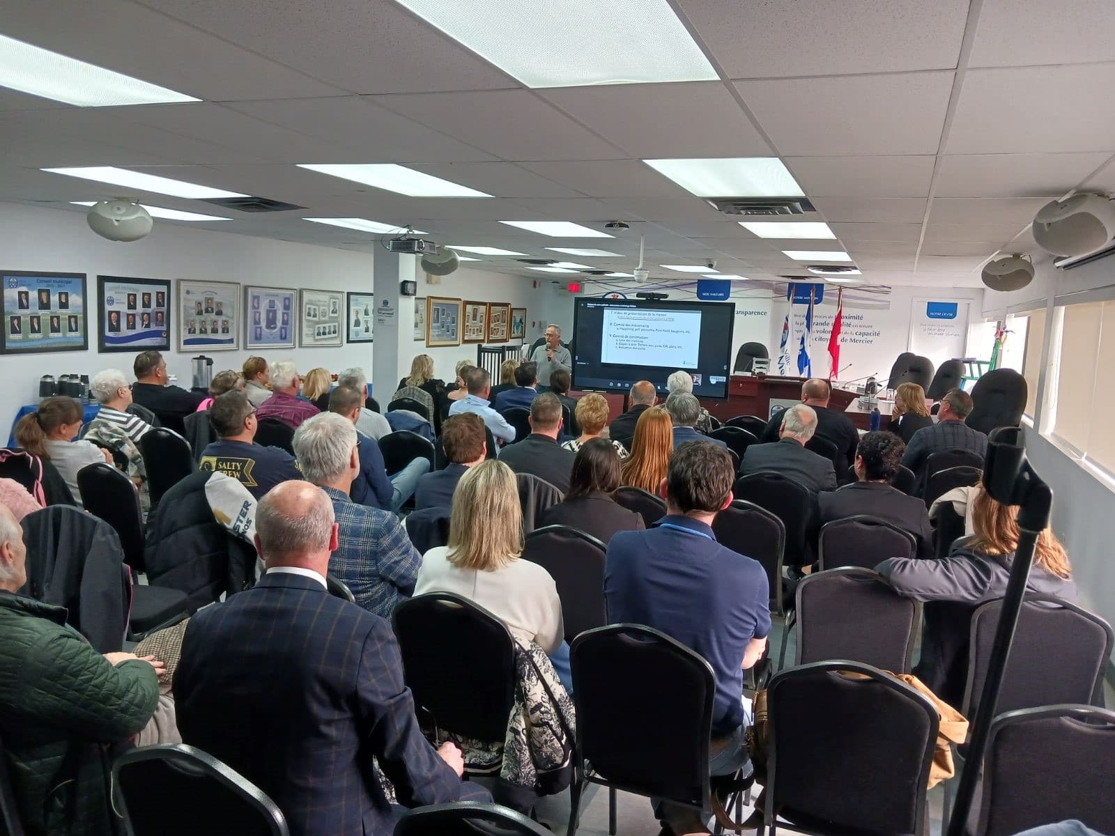 Mobilisation et recrutement pour la construction de la maison de soins palliatifs Gisèle Faubert