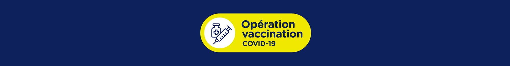 Clinique de vaccination contre la COVID-19 à Mercier