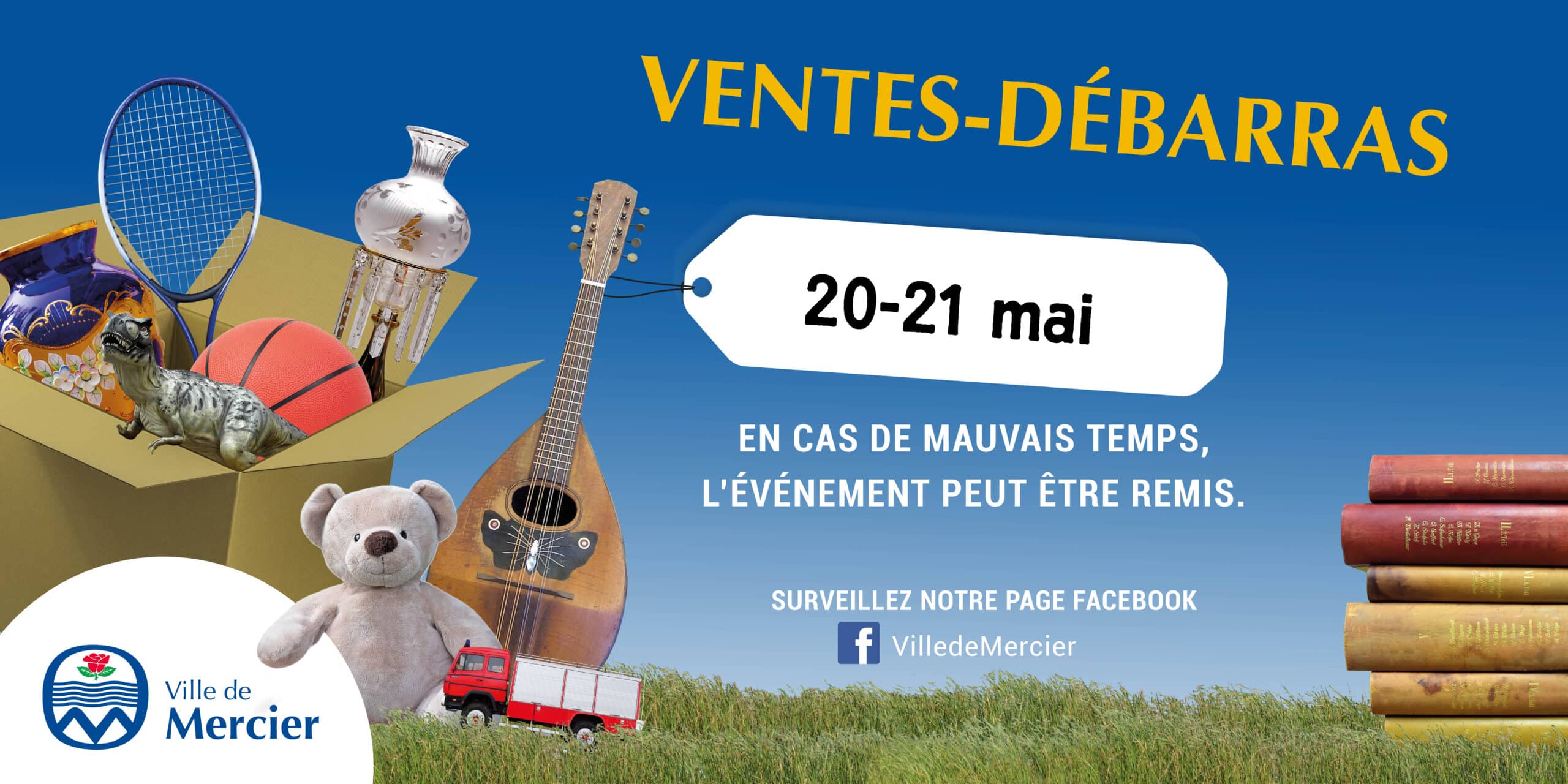 Ventes-débarras les 20 et 21 mai 2023